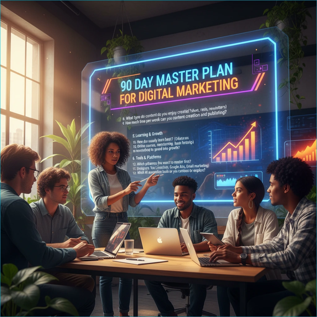 90-Day Master Plan For Digital Marketing